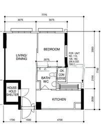 Blk 405B Northshore Residences I (Punggol), HDB 2 Rooms #513939101